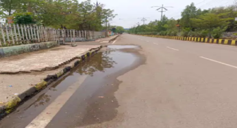 राजनांदगांव : हल्की बारिश के बाद शहर की सड़कों पर जल जमाव…
