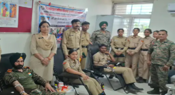राजनांदगांव : शिविर में 25 एनसीसी कैडेट्स ने किया रक्तदान…