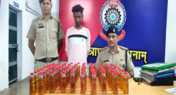 राजनांदगांव : आदतन शराब कोचिया गिरफ्तार, 86 पाव जब्त…