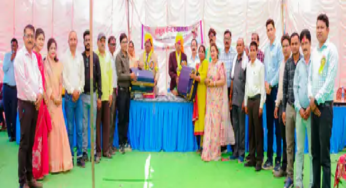 राजनांदगांव : सेवानिवृति पर शिक्षक राजेश, जागेंद्र को विदाई…