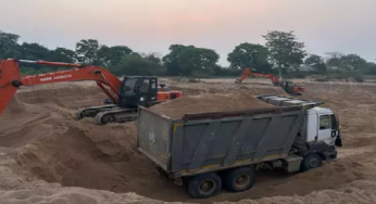 CG : महासमुंद में रेत के अवैध खनन पर कार्रवाई, अधिकारियों ने जब्त किए 2 मशीन और 7 वाहन…