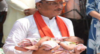 CG : सीएम साय ने किया बच्चे का नामकरण, ‘रविशंकर’ नाम से गूंजा गांव का आंगन…