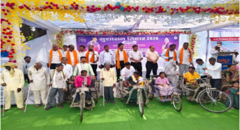 CG : सुशासन तिहार बना संबल : ट्राइसाइकिल मिलने से खोमीन कल्लो के जीवन में लौटी आत्मनिर्भरता की मुस्कान