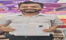 CG : समाधान शिविर में चंद मिनटों में बना लर्निंग लाइसेंस तो खिल उठा युवा अखिलेश का मन