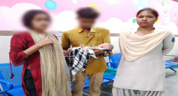 CG : रेलवे स्टेशन के बाहर बच्चे के साथ हो रही थी बेरहमी, सूचना पर पुलिस ने बचाई जान