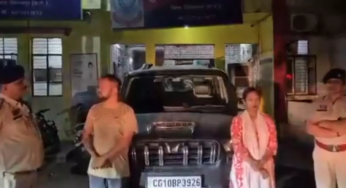 CG : युवती-युवक ने सड़क पर मनाया बर्थडे, दोनों गिरफ्तार…
