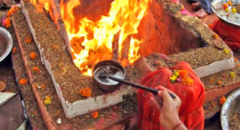 राजनांदगांव : गायत्री महायज्ञ का किया गया आयोजन…
