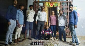 राजनांदगांव : आबकारी विभाग की कार्रवाई : 11.700 बल्क लीटर मदिरा जप्त