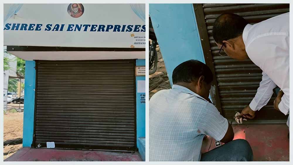 सेंट जेवियर्स स्कूल पर प्रशासन की बड़ी कार्रवाई, यूनिफार्म बेचने वाली दुकान सील
