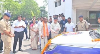 कोरबा जिले को मिली 22 नए डायल 112 वाहनों की सौगात