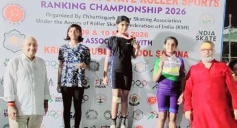 बिलासपुर की शिविका पांडेय बनीं राज्य स्तरीय स्केटिंग चौंपियन, चोट के बावजूद जीता गोल्ड