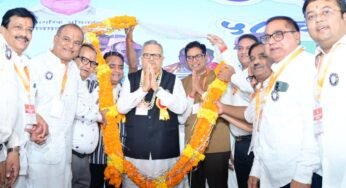 राजनांदगांव : विधानसभा अध्यक्ष की अध्यक्षता में छत्तीसगढ़ चेम्बर ऑफ कॉमर्स एण्ड इंडस्ट्रीज राजनांदगांव के जिला स्तरीय व्यापारी महाअधिवेशन का शुभारंभ