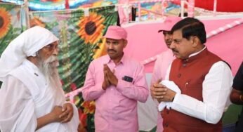 गुरुदेव के आशीर्वाद से ही सनातन और सत्य मार्ग का अनुसरण करने की प्रेरणा मिलती है : मुख्यमंत्री डॉ. यादव