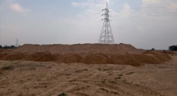 अवैध रेत भंडारण और परिवहन पर बड़ी कार्रवाई, 1740 घनमीटर रेत जप्त