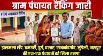 ​धमतरी का डंका: पंचायत विकास सूचकांक में मंदरौद ग्राम पंचायत प्रदेश में अव्वल