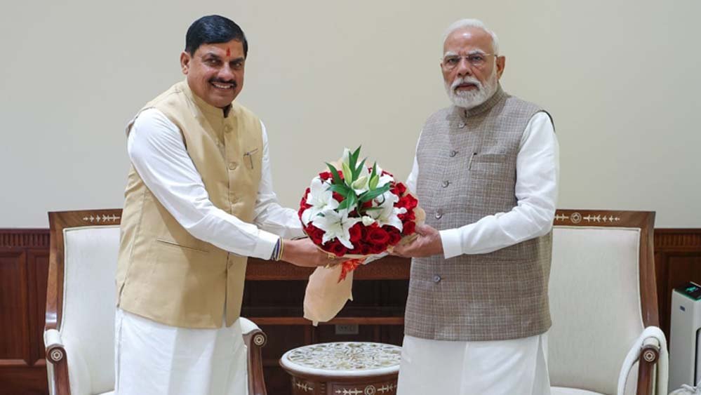 प्रधानमंत्री मोदी के सफल 12 वर्ष पूर्ण होने पर मुख्यमंत्री डॉ. यादव ने दी बधाई