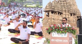 योग और खजुराहो दोनों भारतीय संस्कृति के हैं अभिन्न स्तंभ : मुख्यमंत्री डॉ. यादव