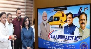 उप मुख्यमंत्री शुक्ल ने एयर एम्बुलेंस एमपी पोर्टल एवं मोबाइल ऐप का किया शुभारंभ