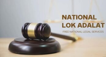 09 मई को होगा नेशनल लोक अदालत का आयोजन, लम्बित मामलों का होगा निराकरण