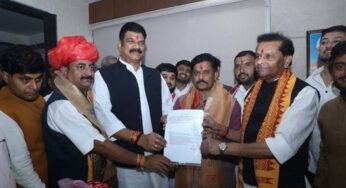 नागरिक आपूर्ति निगम के अध्यक्ष डॉ. के.पी. यादव एवं उपाध्यक्ष कांकर ने संभाला पदभार