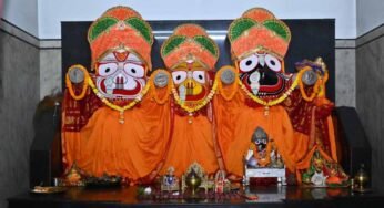 मुख्यमंत्री विष्णुदेव साय ने हरिनाम संकीर्तन यज्ञ में लिया हिस्सा, जगन्नाथ मंदिर में की पूजा-अर्चना