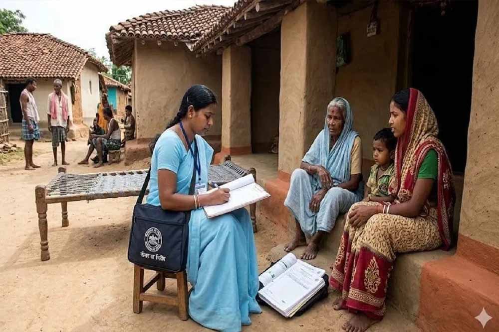 रायपुर में जनगणना का पहला चरण पूरा, 33 सवालों के जरिए जुटाई गई जानकारी