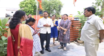 CG : कलेक्टर ने प्रगणक बन किया डिजिटल जनगणना …