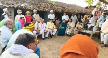 मंत्री परमार ने कुआं हादसे में दिवंगत श्रमिकों के परिजन से की भेंट