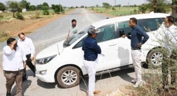 लोक निर्माण विभाग के सचिव ने निर्माणाधीन राष्ट्रीय राजमार्ग-130ए का किया निरीक्षण