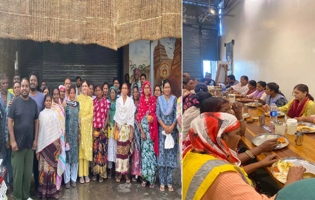 CG : निगम एमआईसी सदस्य ने श्रमिक दिवस पर सुबह का नाश्ता सफाई श्रमवीरों के साथ किया …