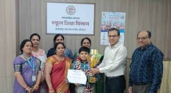 सांदीपनि विद्यालय के छात्र आराध्य ने बढ़ाया प्रदेश का मान
