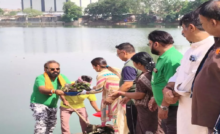 CG : ग्रीन आर्मी ने टाटीबंध भुईया तालाब में चलाया स्वच्छता अभियान …