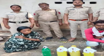 CG : महुआ शराब पर आबकारी विभाग की कार्रवाई, 17.200 लीटर शराब जब्त …