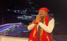 CG : MP बृजमोहन अग्रवाल ने कटरा में आदिशक्ति मां वैष्णो देवी के दर्शन किए …