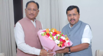 CG : नितिन नवीन से मिले CM साय …