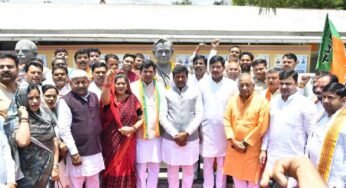 मध्यप्रदेश राज्य पशुधन एवं कुक्कुट विकास निगम के अध्यक्ष केशव सिंह बघेल ने किया पदभार ग्रहण
