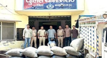 मध्यप्रदेश पुलिस की अवैध मादक पदार्थों के विरुद्ध प्रभावी कार्यवाही
