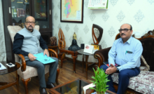 CG : ’राज्यपाल रमेन डेका से मुख्य सचिव ने सौजन्य भेंट की’