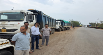 CG : अवैध रेत परिवहन पर प्रशासन की बड़ी कार्रवाई, रेत भरे 10 हाइवा जब्त जब्त