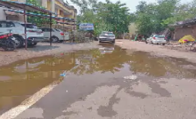 राजनांदगांव : पहली बारिश में ही डॉक्टरों की कॉलोनी में जलजमाव, परेशानी​…