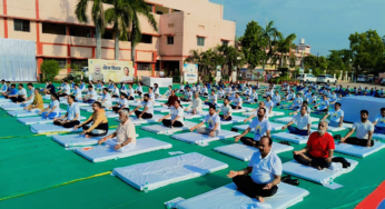 CG : अच्छे शारीरिक और मानसिक स्वास्थ्य के लिए रोज करें योग – अरुण साव