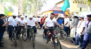 CG : अंतर्राष्ट्रीय योग दिवस पर गौरेला पेंड्रा मरवाही जिले में साइकिल रैली का आयोजन