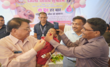 CG : बच्चों को पोलियो की दो बूंद पिलाकर मंत्री लखनलाल देवांगन ने किया राष्ट्रीय पल्स पोलियो अभियान का शुभारंभ