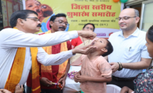 CG : महापौर एवं सभापति ने बच्चों को पिलाई पोलियो की दो बूंद, अभियान का हुआ शुभारंभ