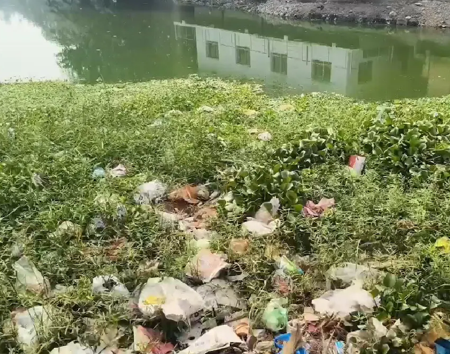 राजनांदगांव : एसटीपी का बेस ही बना, बूढ़ासागर में आ रहा नालियों का गंदा पानी…