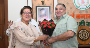 CG : सिंधी अकादमी की अध्यक्ष सुषमा जेठानी ने मंत्री राजेश अग्रवाल से की सौजन्य मुलाकात