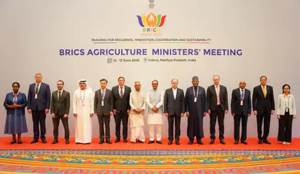 BRICS Agriculture Summit: इंदौर में जुटे 20 देशों के कृषि मंत्री, शिवराज बोले- छोटे किसानों को सशक्त बनाना समय की मांग