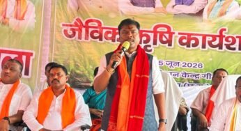 जैविक खेती से बढ़ेगी किसानों की आय, पर्यावरण संरक्षण को मिलेगा बल – वन मंत्री केदार कश्यप