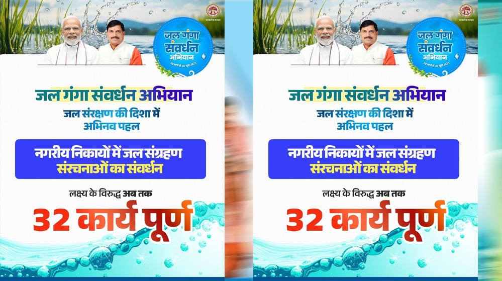 जल नायक मुख्यमंत्री डॉ. मोहन यादव के नेतृत्व में जल-आत्मनिर्भरता की ओर बढ़ता मध्यप्रदेश