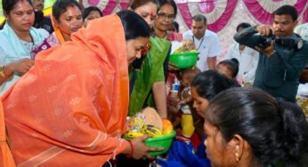 नवविकास की राह पर अग्रसर बस्तर :जगरगुण्डा पहुंचने वाली पहली महिला मंत्री बनी लक्ष्मी राजवाड़े